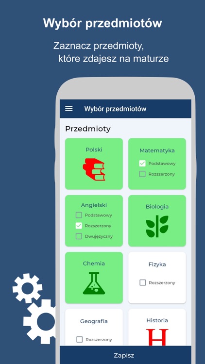 Matura - testy i zadania