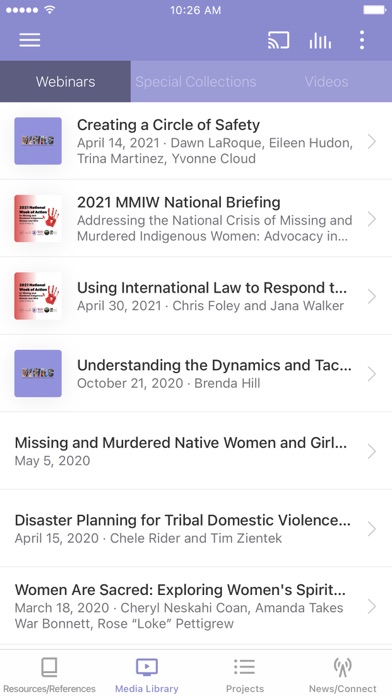 NIWRC Advocate! screenshot 2