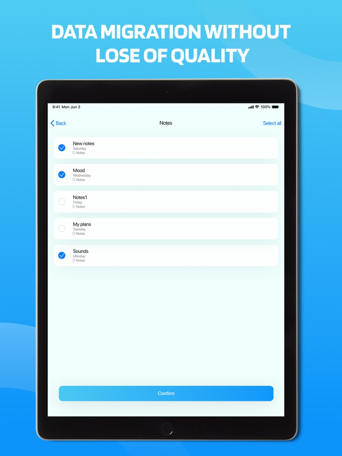 Transfer my Data  Copy Files