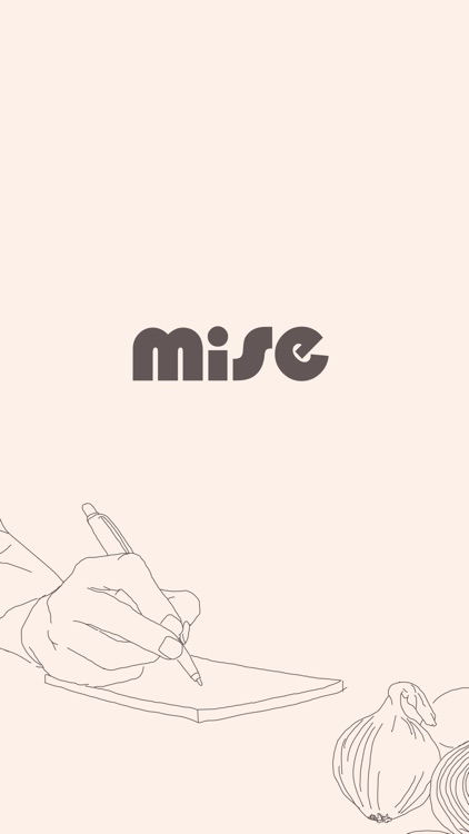 Mise: A minimalist recipe box