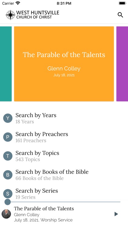 West Huntsville Sermons