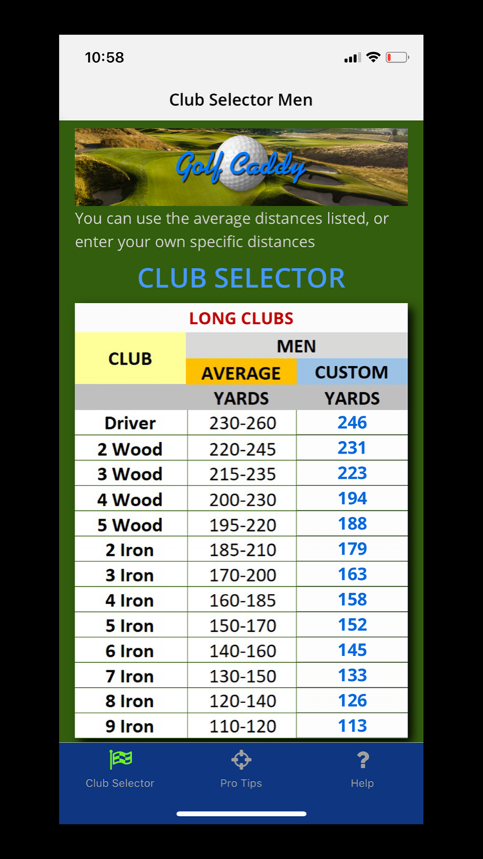 Golf Caddy Personal Assistant