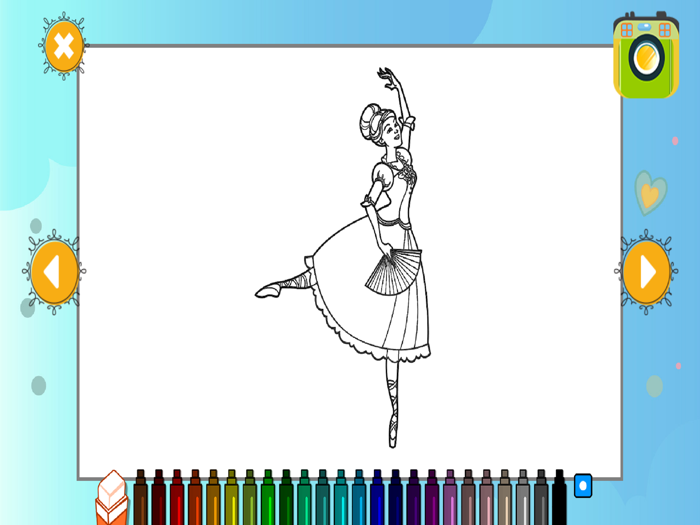 Princess Coloring Book Pages