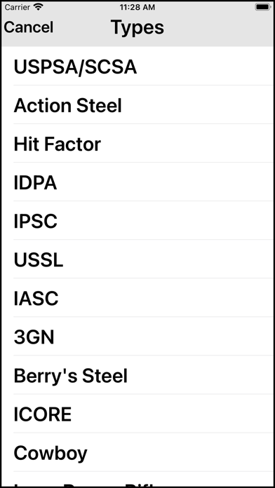 PractiScore screenshot 2