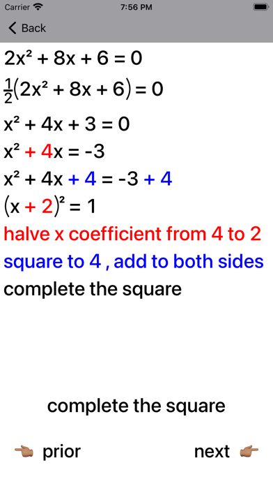 How to cancel & delete Quadratic Equations from iphone & ipad 4