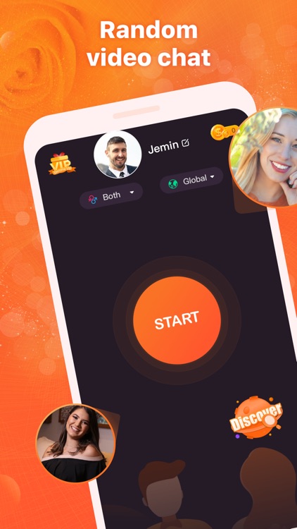 Bloomer-random video chat screenshot-0