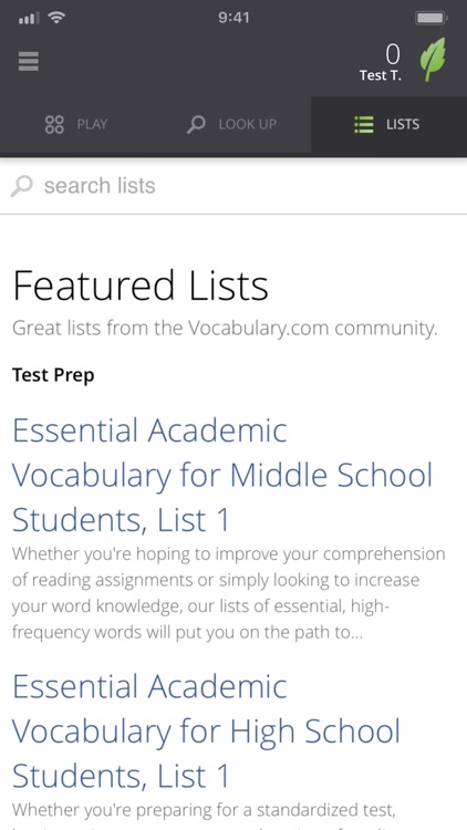 Vocabulary.com screenshot-3