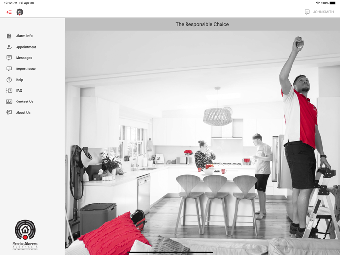 Smoke Alarms Tenant App AU