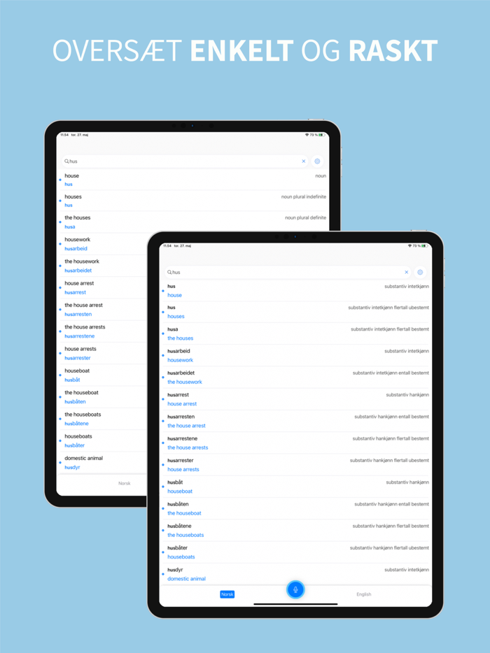 LexPal Norsk-Engelsk