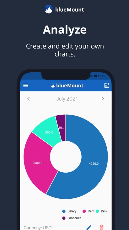 BlueMount - Money manager