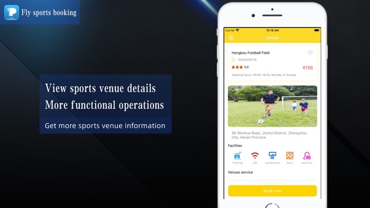 Fly sports booking