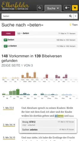 Game screenshot Bibel Elberfelder CSV apk