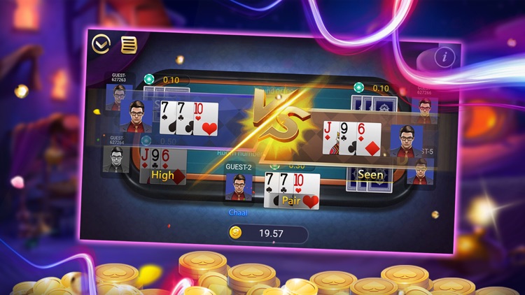 Teen Patti Vungo-3 Patti game screenshot-3