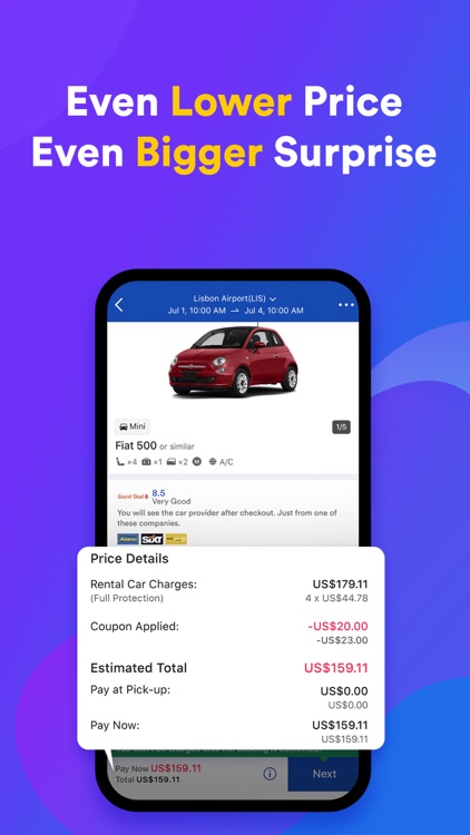 QEEQ Car Rental - Rental Cars screenshot-3