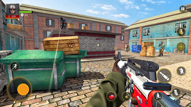 Commando Shooting Strike Game screenshot-4