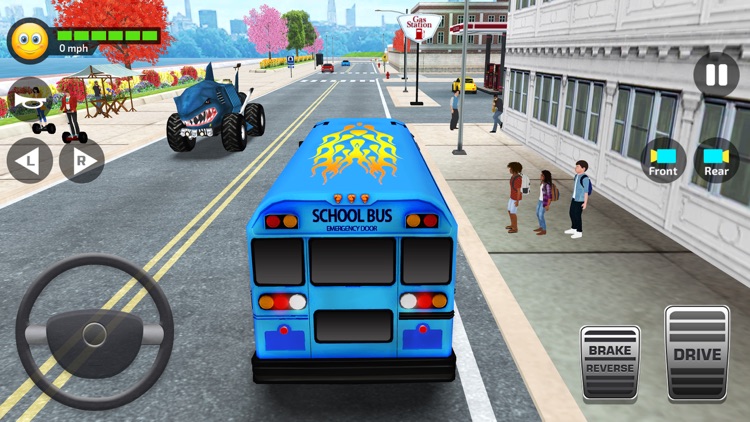 School Bus Simulator Drive 3D screenshot-5