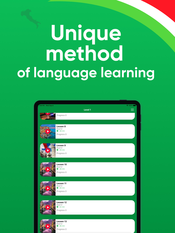 Learn italian language by Ita.