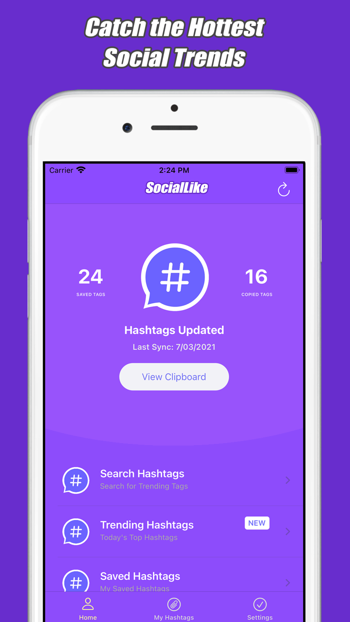 Social Like  Hashtags Tool