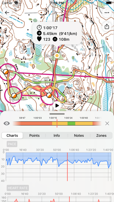 Control Orienteering Analysis screenshot 2