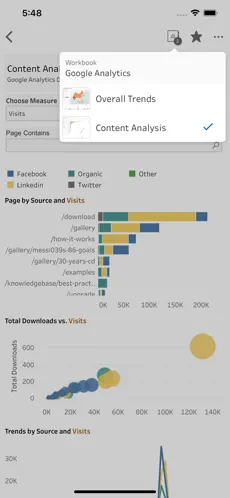 Screenshot 8 Tableau Mobile - Workspace ONE iphone