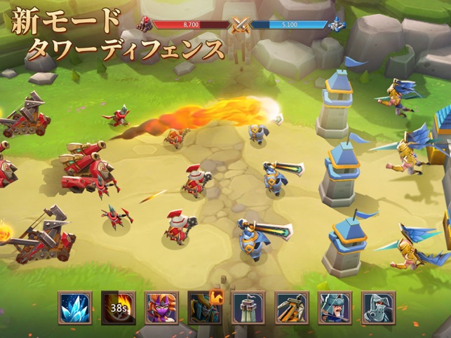 ロードモバイル オンラインキングダム戦争 ヒーローrpg をapp Storeで