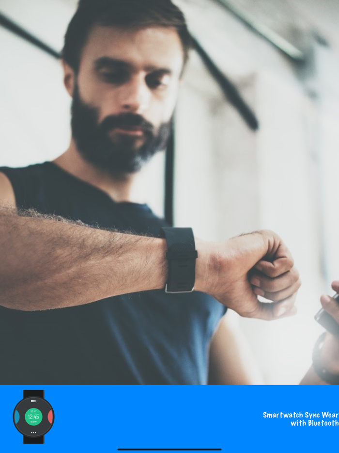 Smartwatch Sync Wear with BLE
