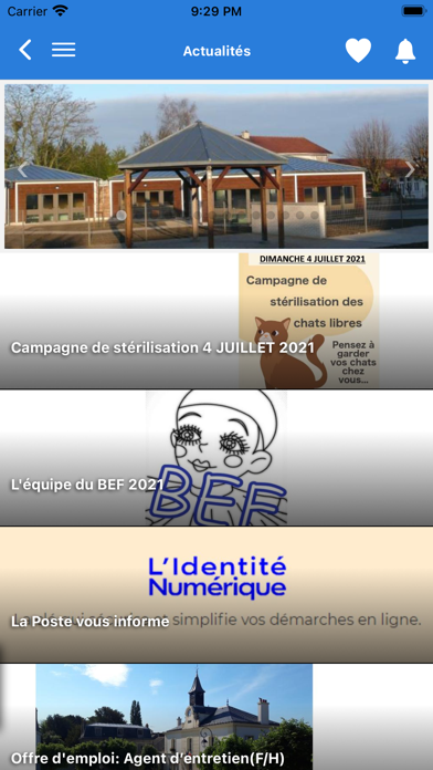 Belloy-en-France Application screenshot 2