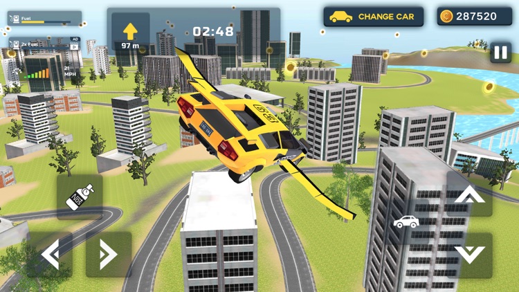 Modern Flying Car Simulator 3D screenshot-5