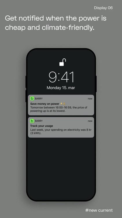 barry – electricity in an app screenshot-5