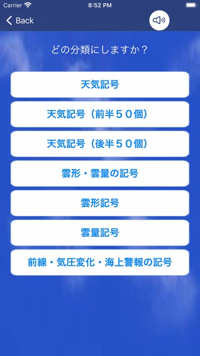 気象予報士プチ講座 Vol 1 天気記号 Iphoneアプリ Applion