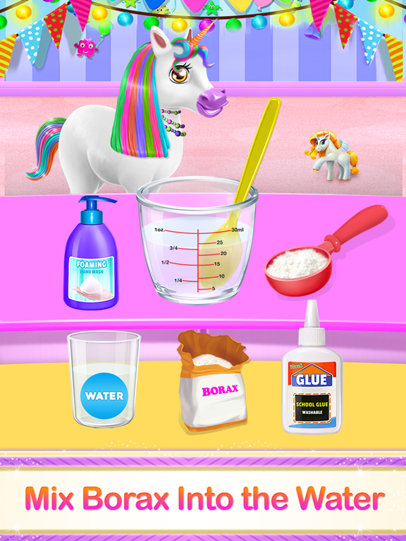 Unicorn Slime DIY Simulator screenshot 4