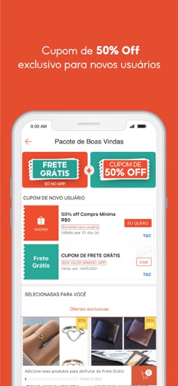 Shopee: Compre de Tudo Online app screenshot