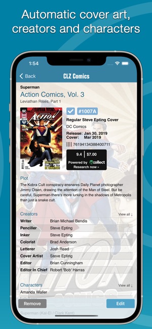 Clz Comics Comic Database On The App Store