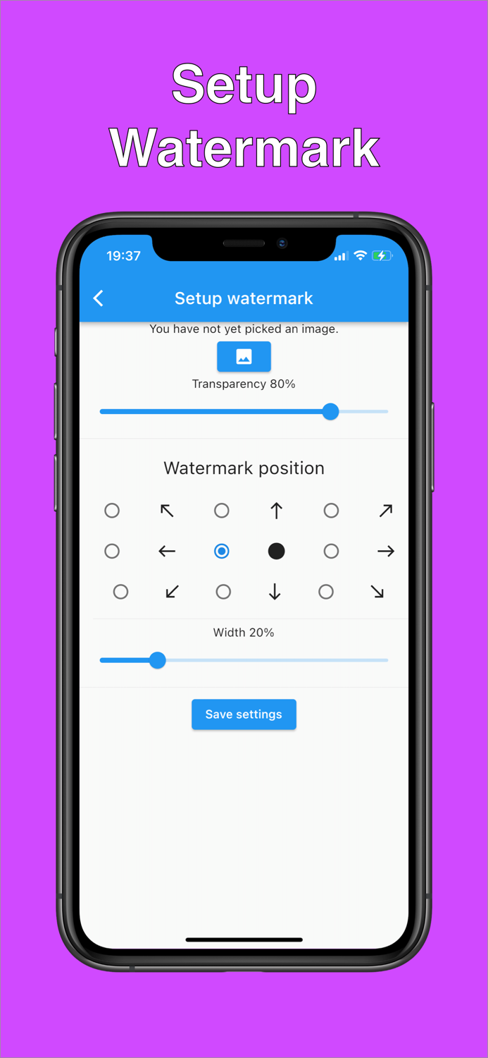 Wmark App - add watermark