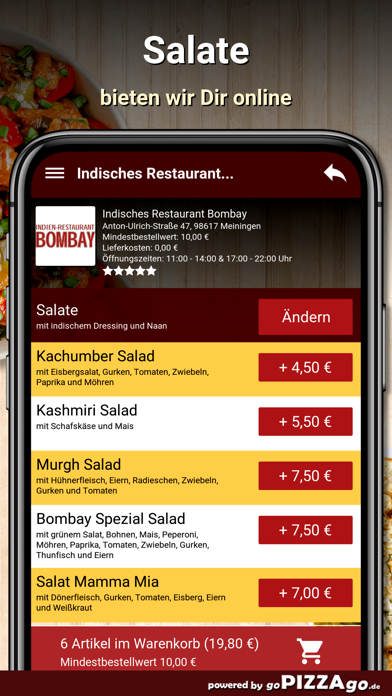 Bombay Meiningen screenshot 5