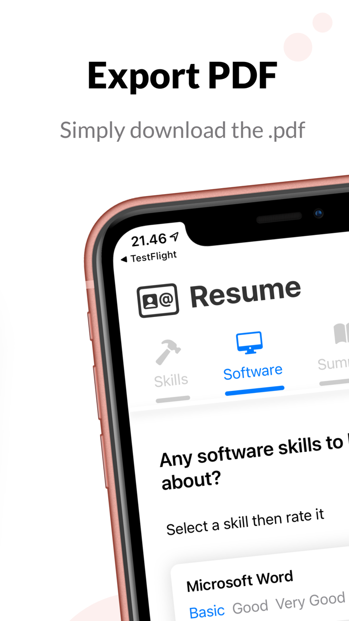 Resume maker for Indeed