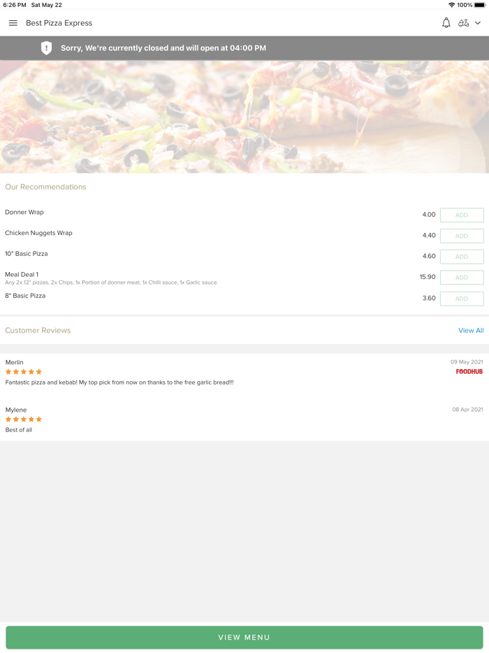 Best Pizza Express Ashington