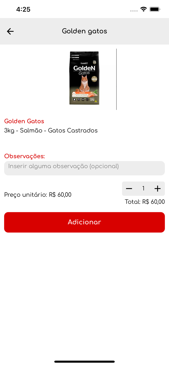 Sou do Sul mercado de rações