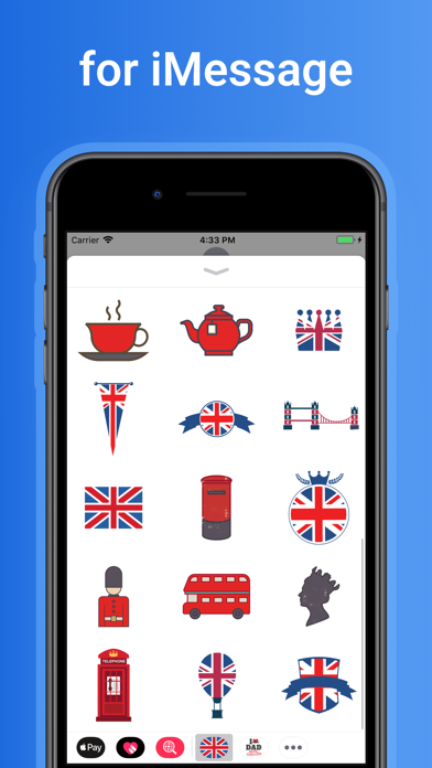UK emoji - England stickers screenshot 3
