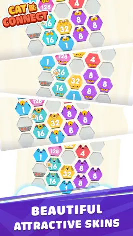 Game screenshot Cat Cell Connect - Hexa Blocks hack