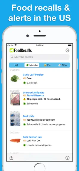 Game screenshot Food Recalls & Alerts mod apk