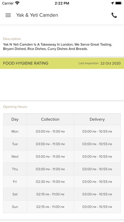 Yak & Yeti Camden. screenshot-5