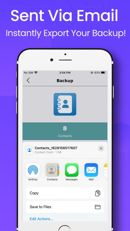 My Contact Backup and Restore screenshot-3