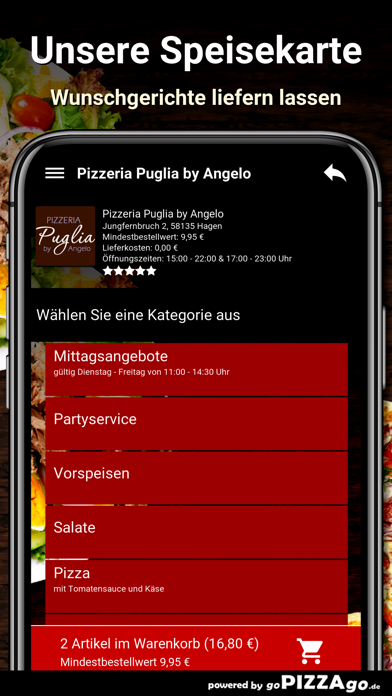 Pizzeria Puglia Hagen screenshot 4