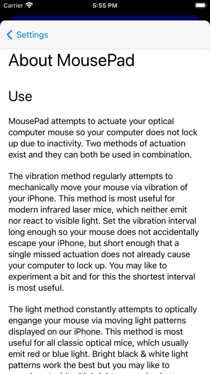 MousePad App screenshot-4