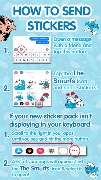 The Smurfs: Classic Stickers screenshot-4