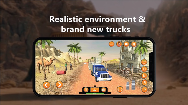 Truck Driver: Desert Safari