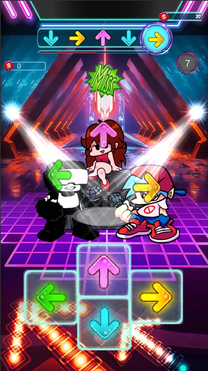 Music dance FNF - Full Week .