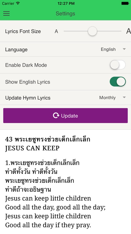 Thai SDA Childrens Hymnal