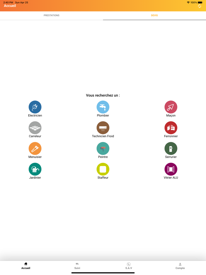 Mon Artisan - Devis  Travaux